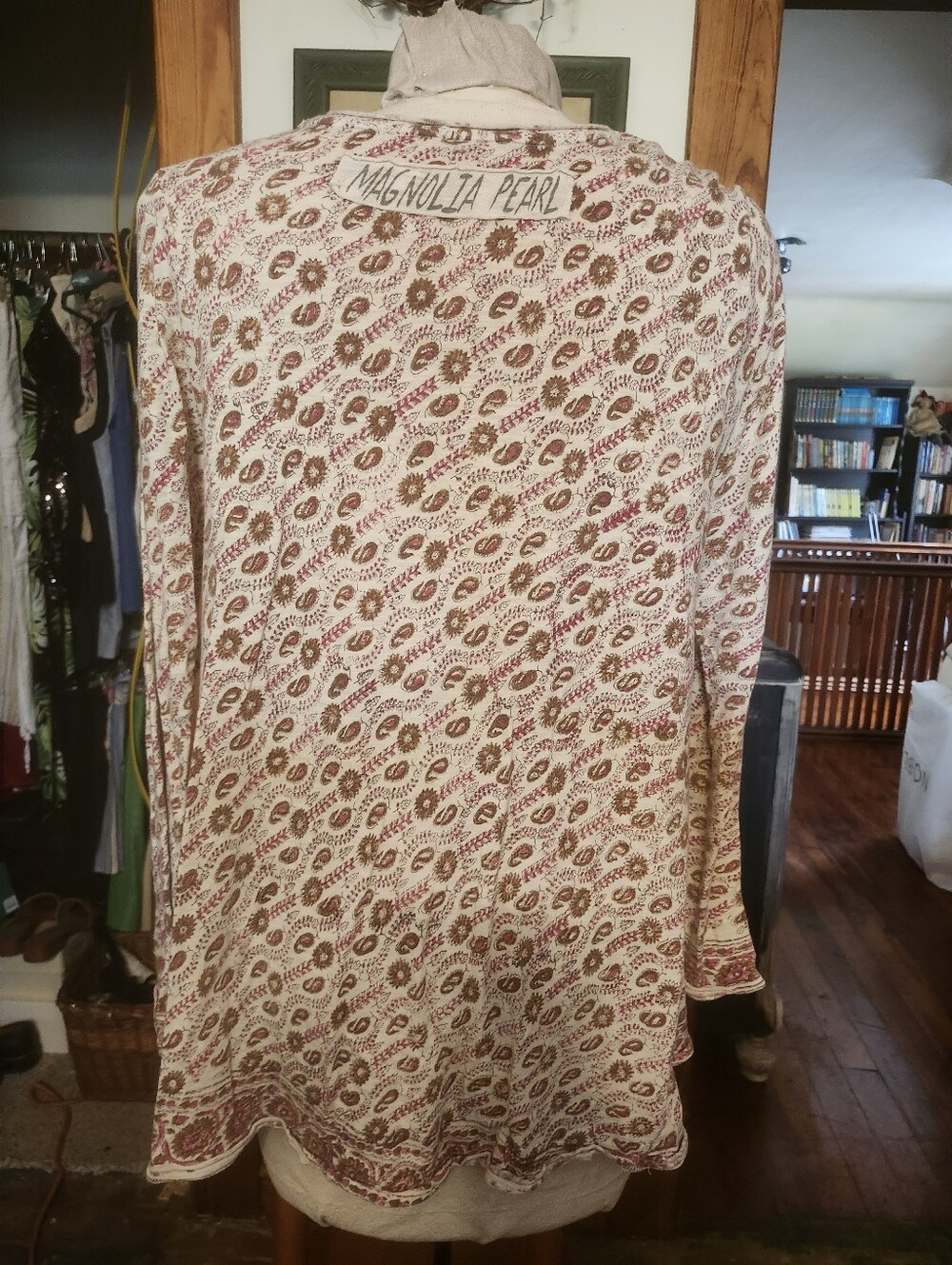 Magnolia Pearl Paisley Long Sleeve Tee - Picture 5 of 6